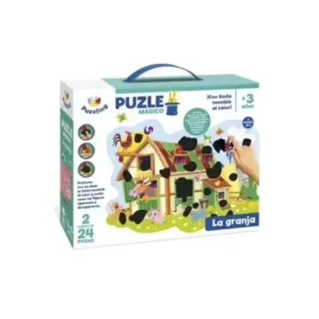 PUZLE MAGICO DE LA GRANJA 3-6 AÑOS
