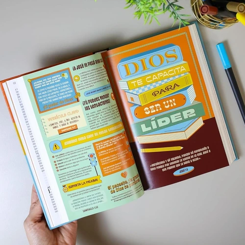 Biblia de Promesas para Niños NTV Letra Grande Marron - Imagen 3