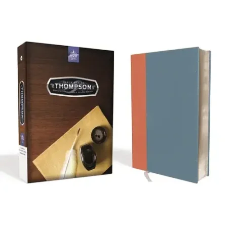 Biblia Thompson de Estudio RVR60 Azul
