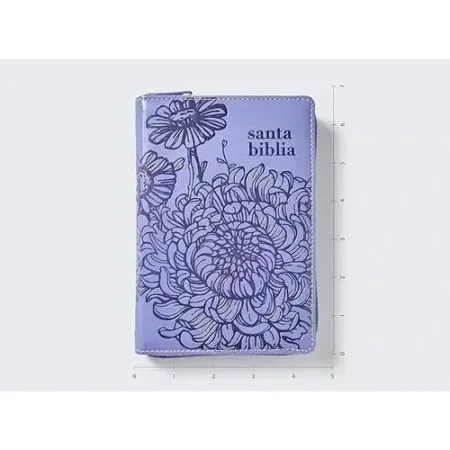 Biblia NBLA Bolsillo Versificada con Cierre Morado
