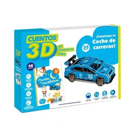 Cuentos 3D Coche de Carreras
