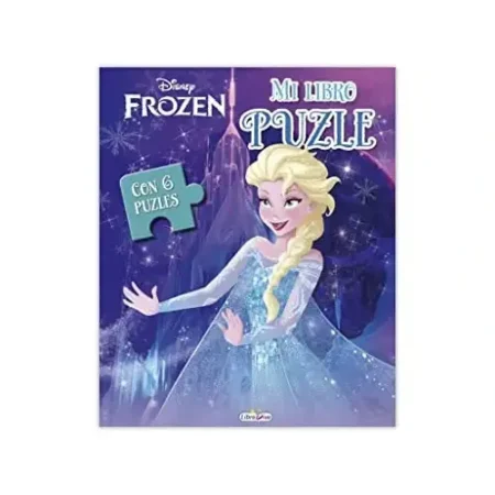 FROZEN LIBRO PUZLE MEDIANO