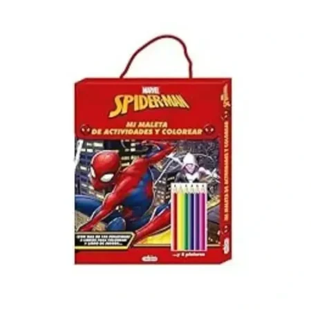 SPIDERMAN MALETA ACTIVIDADES Y COLOREAR
