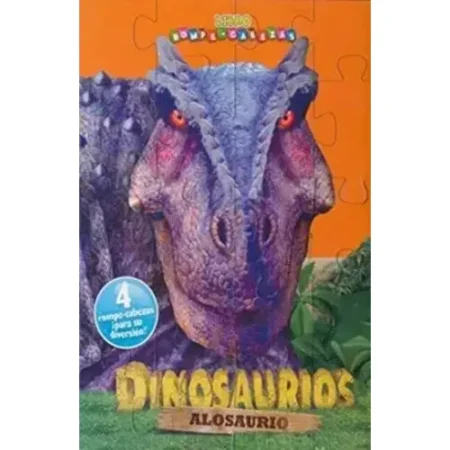 Dinosaurios Alosaurio Libro Rompecabezas
