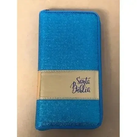 BIBLIA ESCARCHADA RVR035XZ MD AZUL