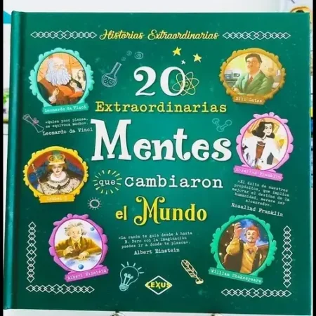 Libro 20 Extraordinarias Mentes que Cambiaron el Mundo