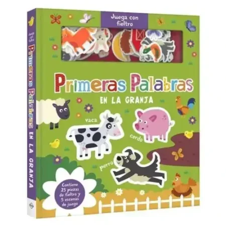 Jugando con Fieltro Primeras Palabras en la Granja