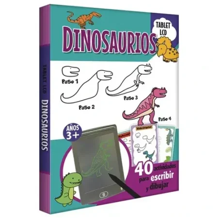 Dinosaurios con Tablet LCD para Dibujar