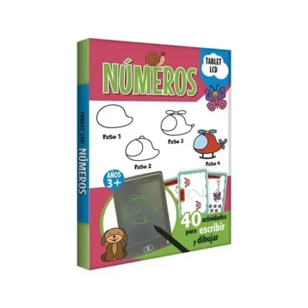 Números con tablet LCD