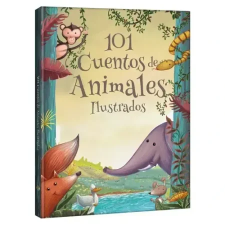 Libro Infantil 101 Cuentos de Animales Ilustrados