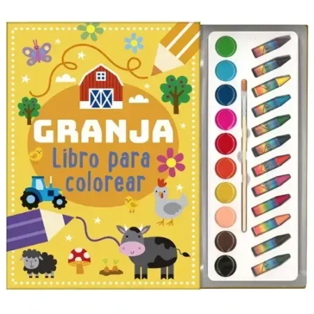 Granja Libro para Colorear