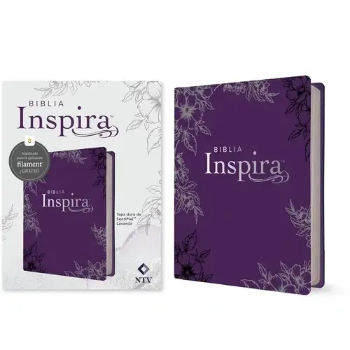 Biblia Inspira NTV Filament Lavanda Tapa Dura - Imagen 3