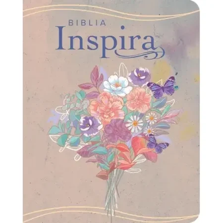 Biblia Inspira NTV con Filament Sentipiel Acuarela Rosa