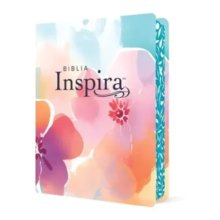 Biblia Inspira NTV Filament Sentipiel Paraíso Floral Rosa