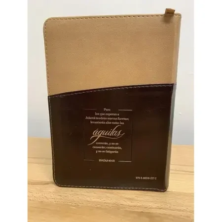 Biblia RVR60 Expresión Águila Portátil Café con Cierre